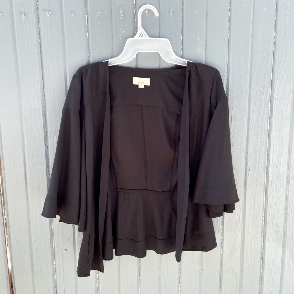 Black Flowy Blazer/Jacket